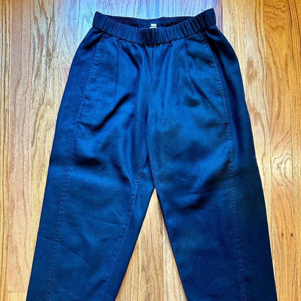 Organic Linen Lantern Pant